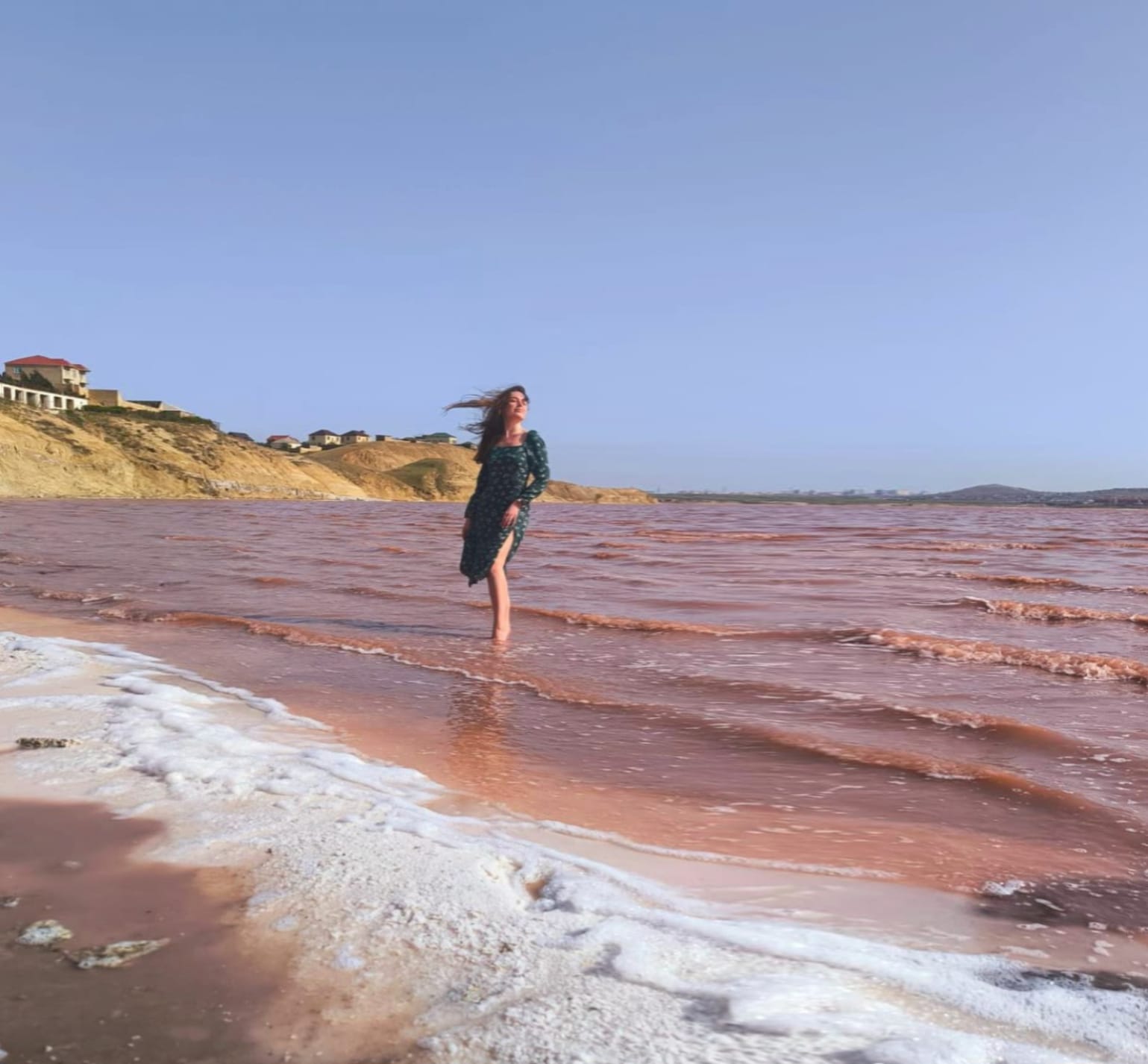 Розовое озеро, Марсианские горы, гора Бешбармаг, горный чай и черная икры (7/17)