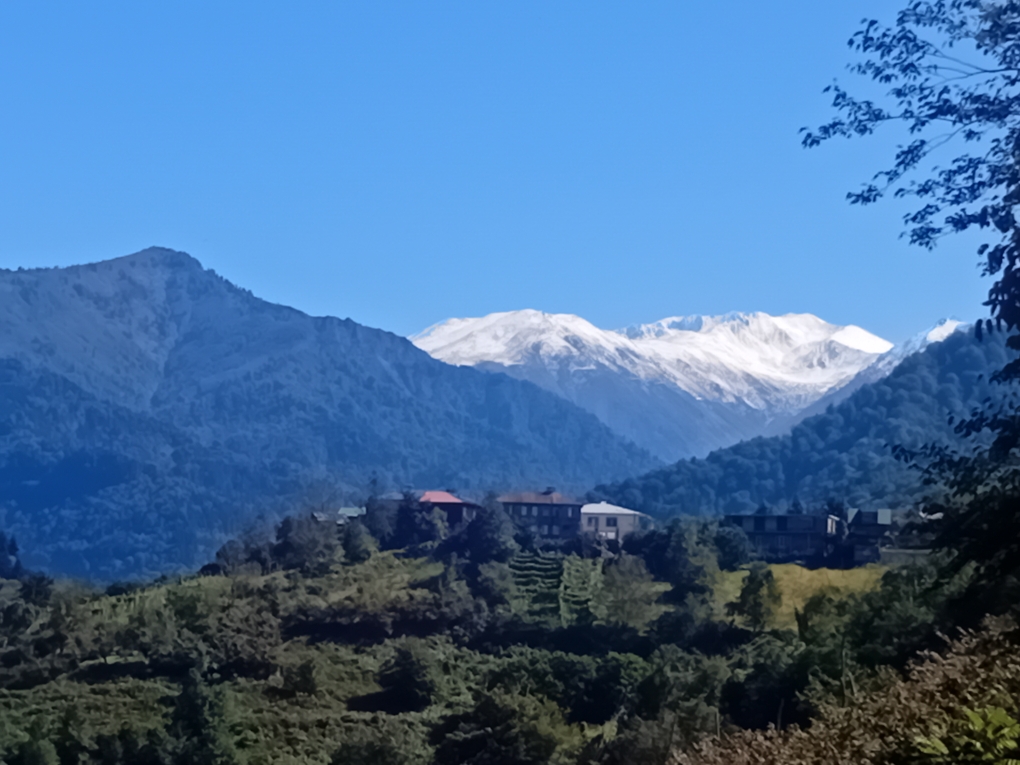 Горы самое древнее и мудрость Грузии