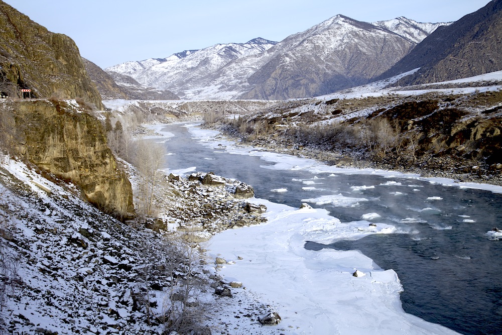 Предгорье - чуйский тракт - село Акташ