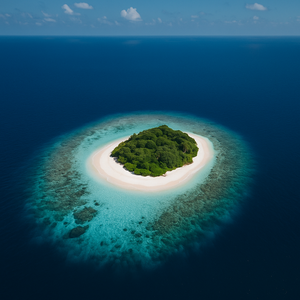 Скаты Манта и необитаемый остров