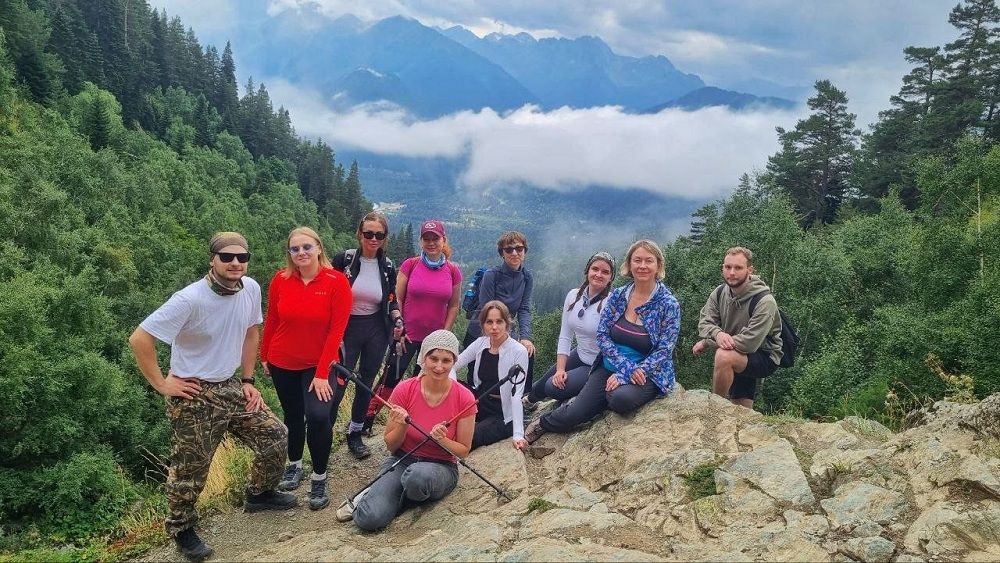 Баритовый водопад и обзорная площадка