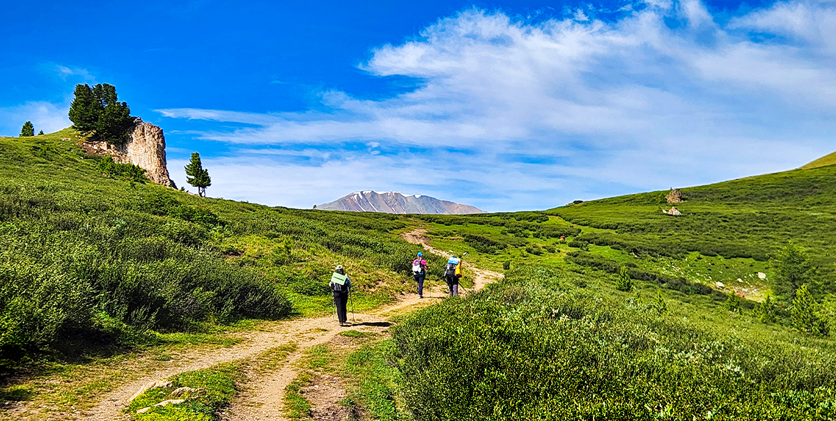 Тур на Шавлинские озёра налегке (с конным сопровождением) (10/128)