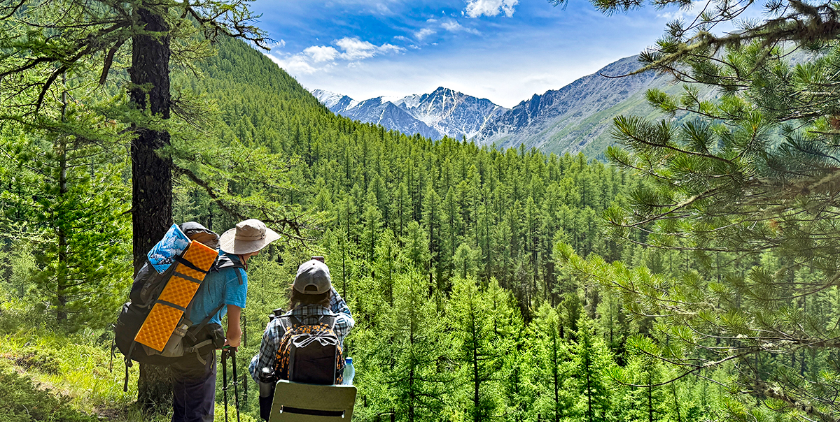 Тур на Шавлинские озёра налегке (с конным сопровождением) (28/128)