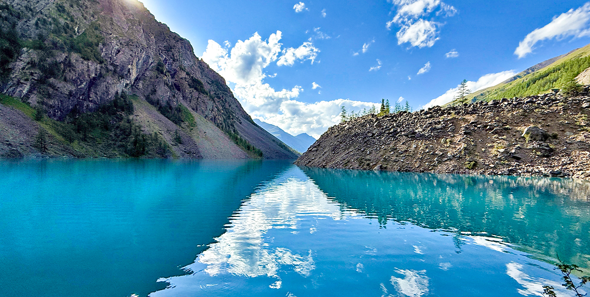 Тур на Шавлинские озёра налегке (с конным сопровождением) (55/128)