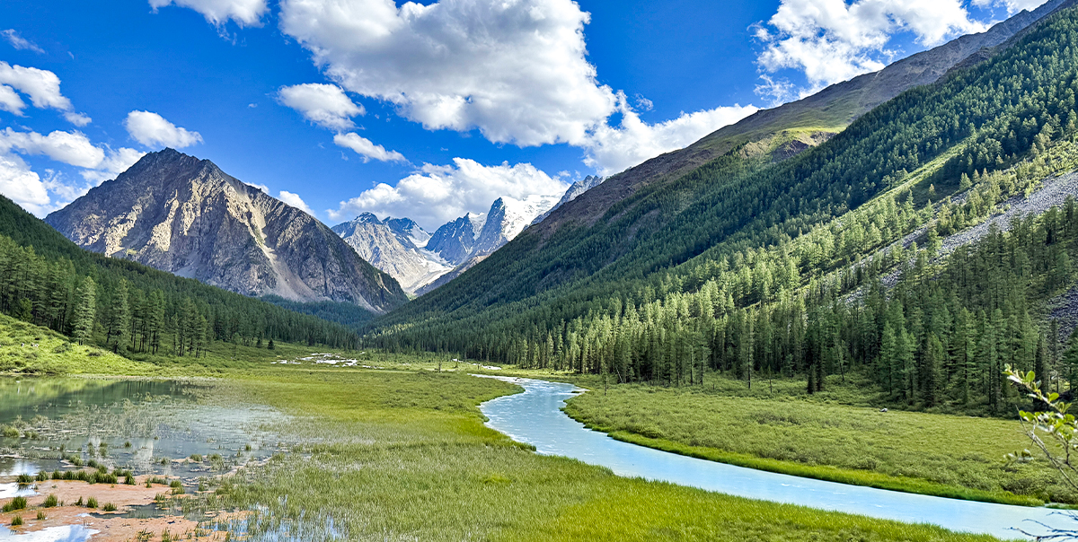 Тур на Шавлинские озёра налегке (с конным сопровождением) (84/128)