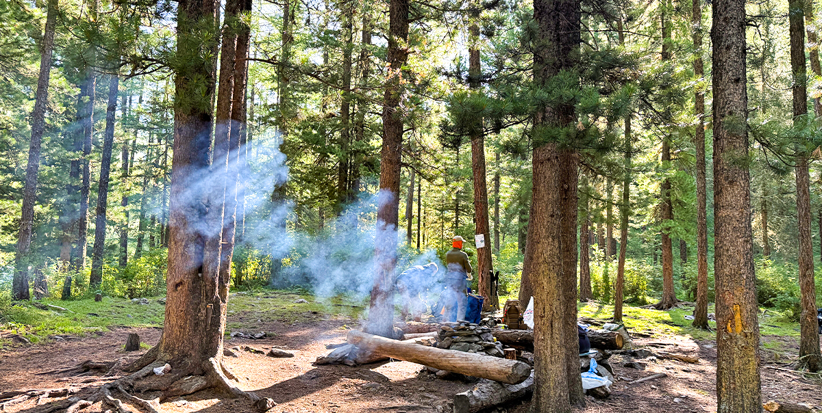 Тур на Шавлинские озёра налегке (с конным сопровождением) (83/128)