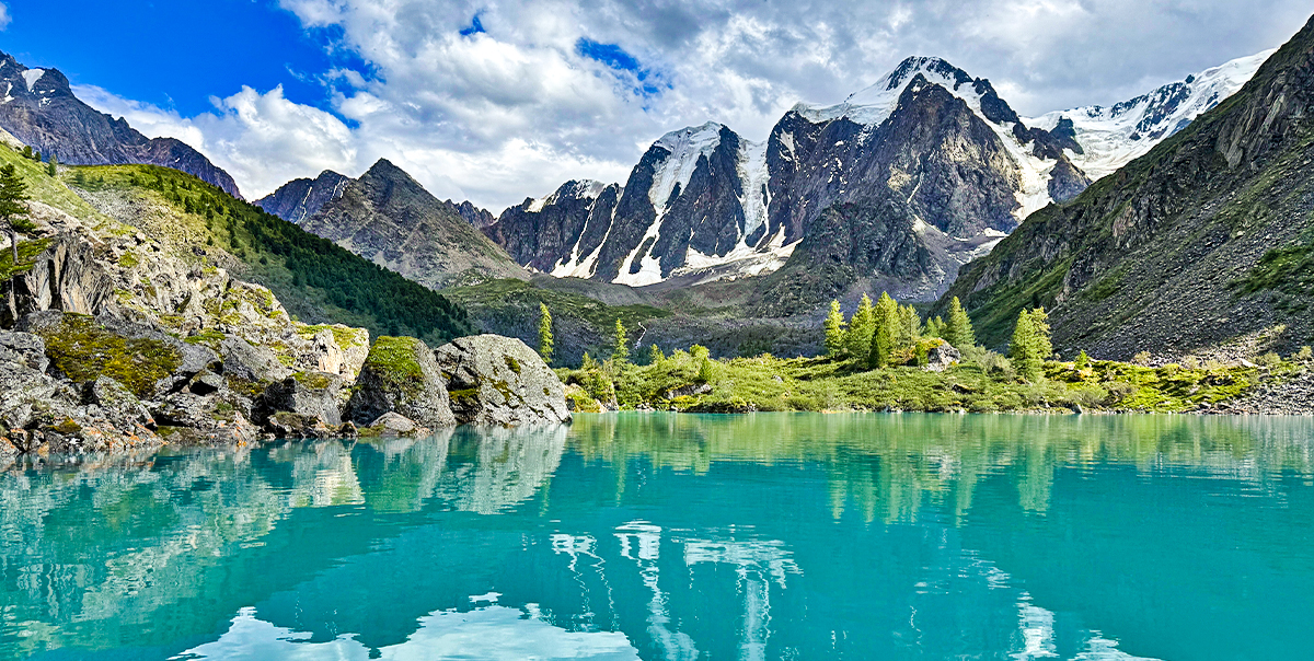 Тур на Шавлинские озёра налегке (с конным сопровождением) (58/128)