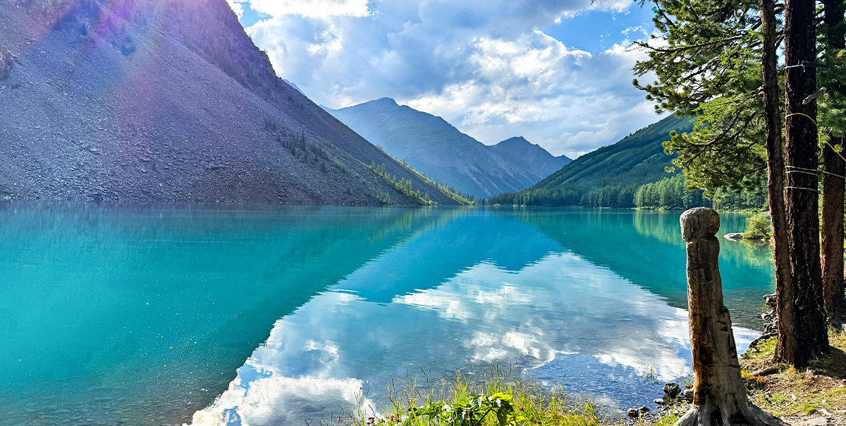 Тур на Шавлинские озёра налегке (с конным сопровождением) (76/128)