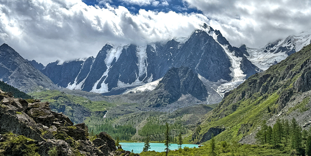 Тур на Шавлинские озёра налегке (с конным сопровождением) (70/128)