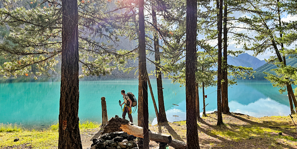 Тур на Шавлинские озёра налегке (с конным сопровождением) (78/128)
