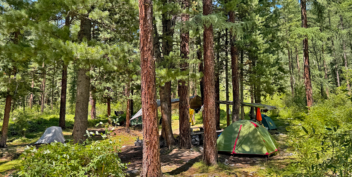Тур на Шавлинские озёра налегке (с конным сопровождением) (90/128)