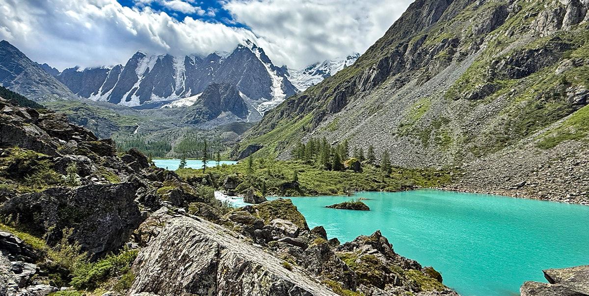 Тур на Шавлинские озёра налегке (с конным сопровождением) (71/128)