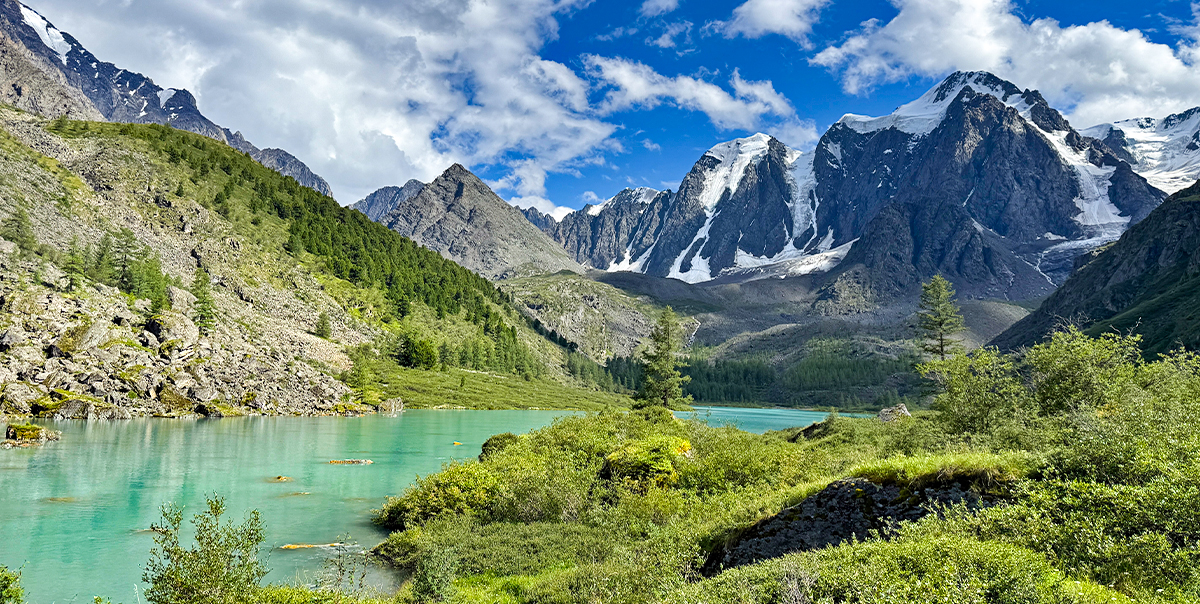 Тур на Шавлинские озёра налегке (с конным сопровождением) (92/128)
