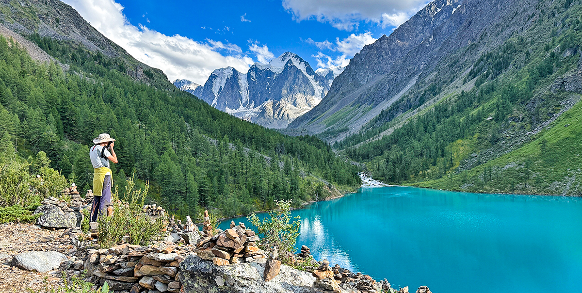 Тур на Шавлинские озёра налегке (с конным сопровождением) (79/128)