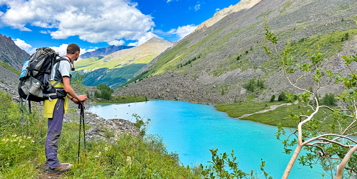 Тур на Шавлинские озёра налегке (с конным сопровождением) (63/128)