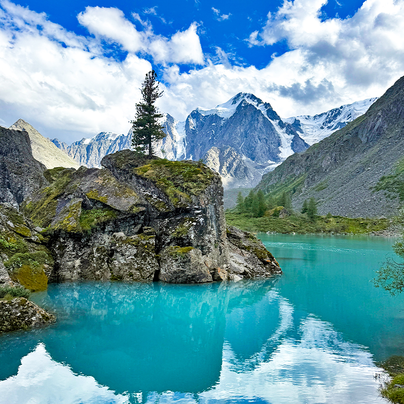 Тур на Шавлинские озёра налегке (с конным сопровождением) (6/128)