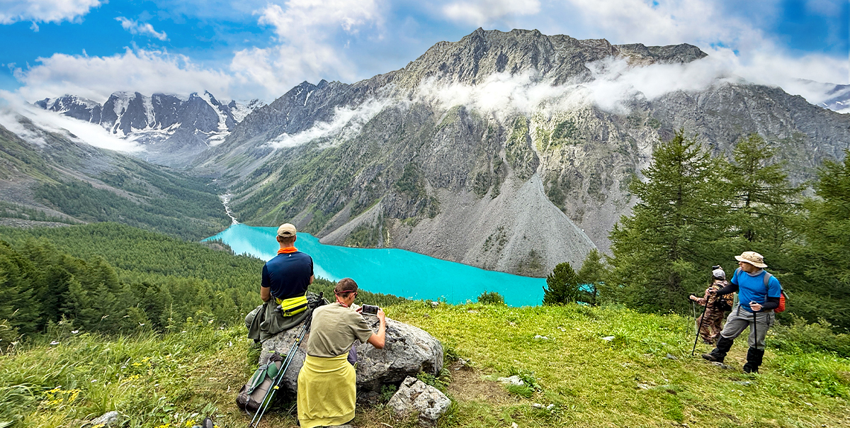 Тур на Шавлинские озёра налегке (с конным сопровождением) (98/128)