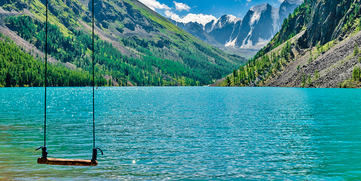 Тур на Шавлинские озёра налегке (с конным сопровождением) (16/128)