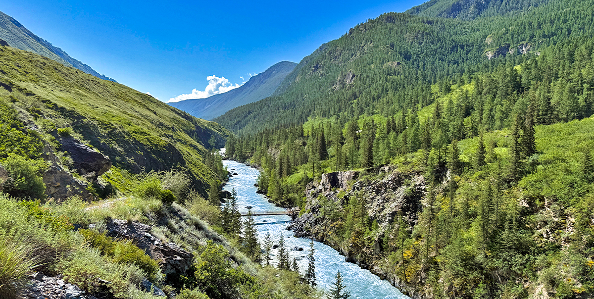 Тур на Шавлинские озёра налегке (с конным сопровождением) (42/128)