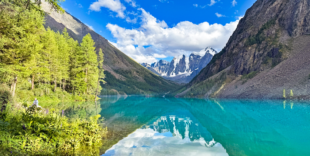 Тур на Шавлинские озёра налегке (с конным сопровождением) (35/128)