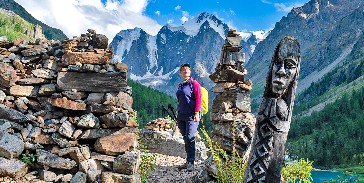 Тур на Шавлинские озёра налегке (с конным сопровождением) (17/128)