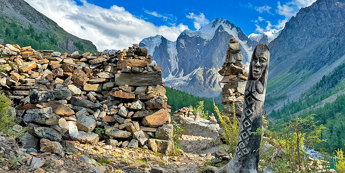 Тур на Шавлинские озёра налегке (с конным сопровождением) (80/128)