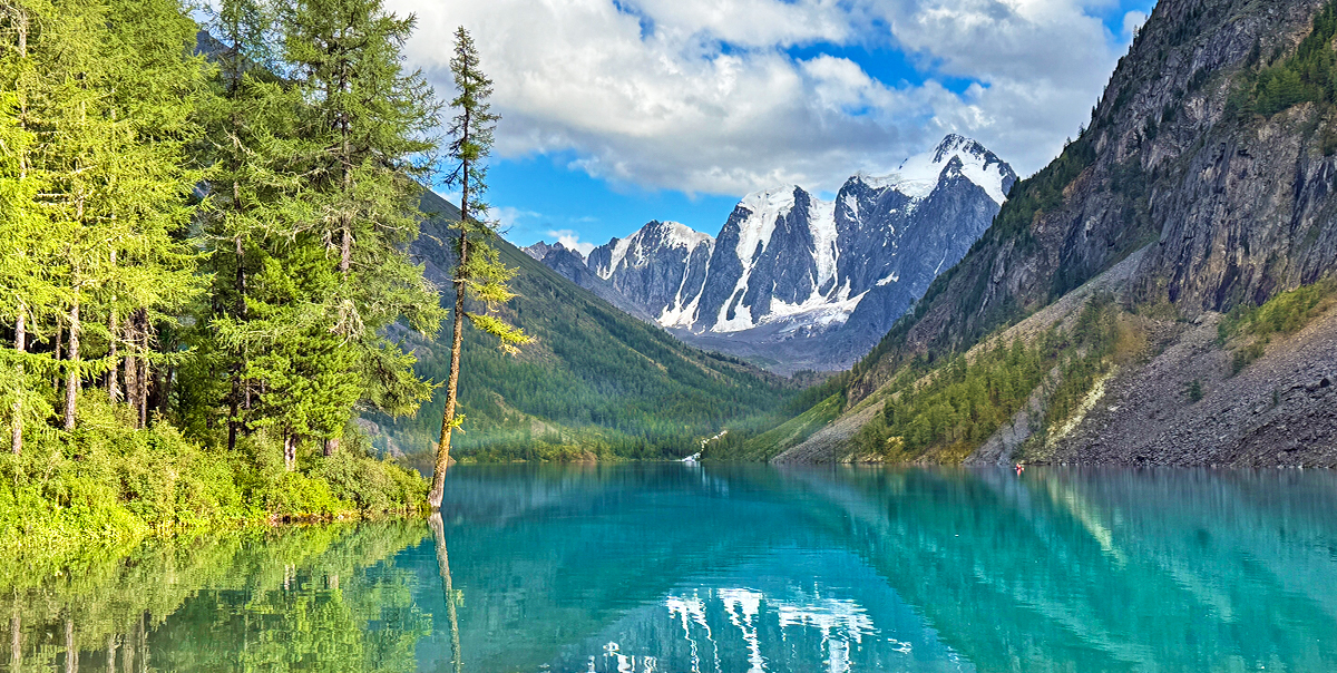 Тур на Шавлинские озёра налегке (с конным сопровождением) (20/128)