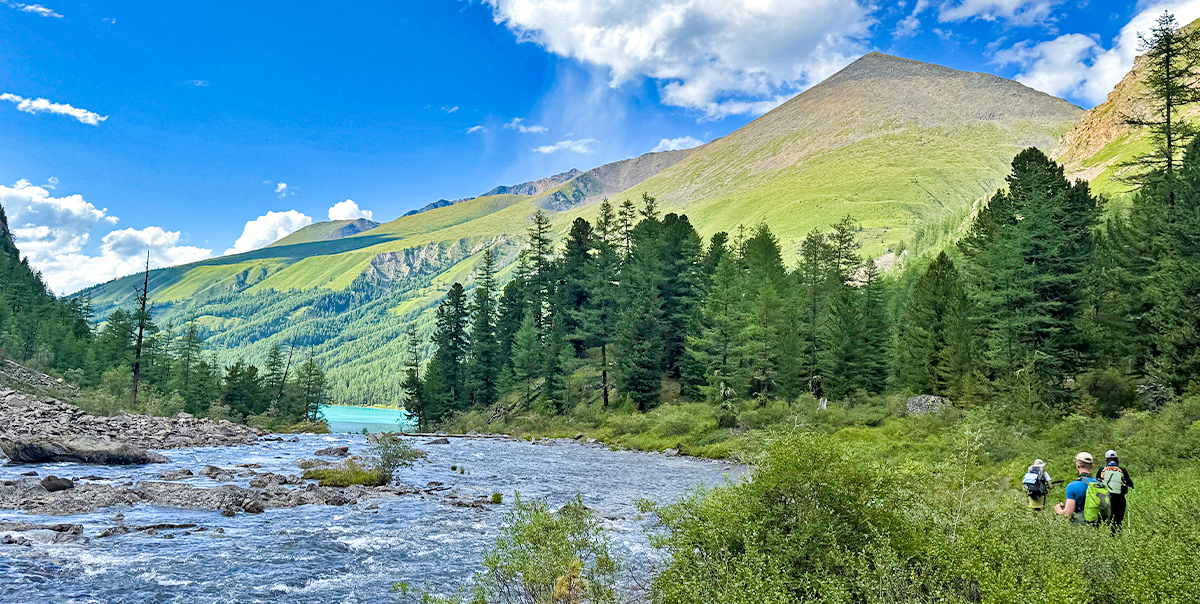 Тур на Шавлинские озёра налегке (с конным сопровождением) (57/128)