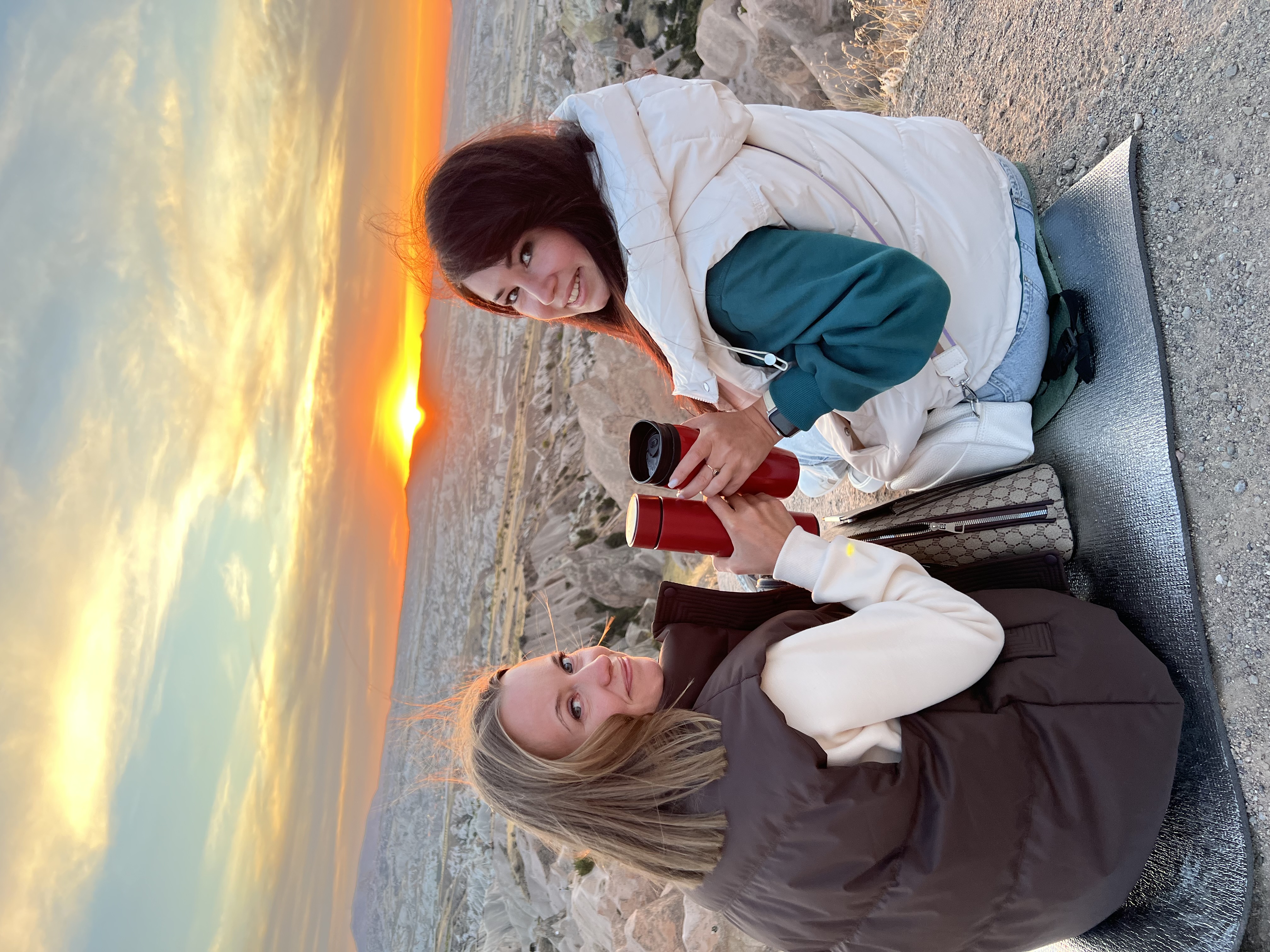 Каппадокия. Закат в Розовой долине