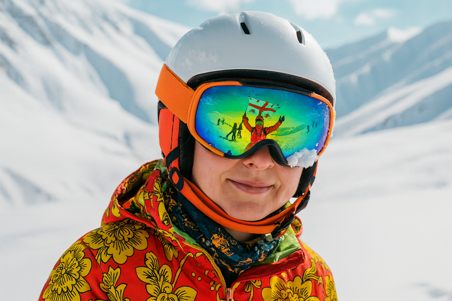 Снежный десант в Гудаури 23 февраля