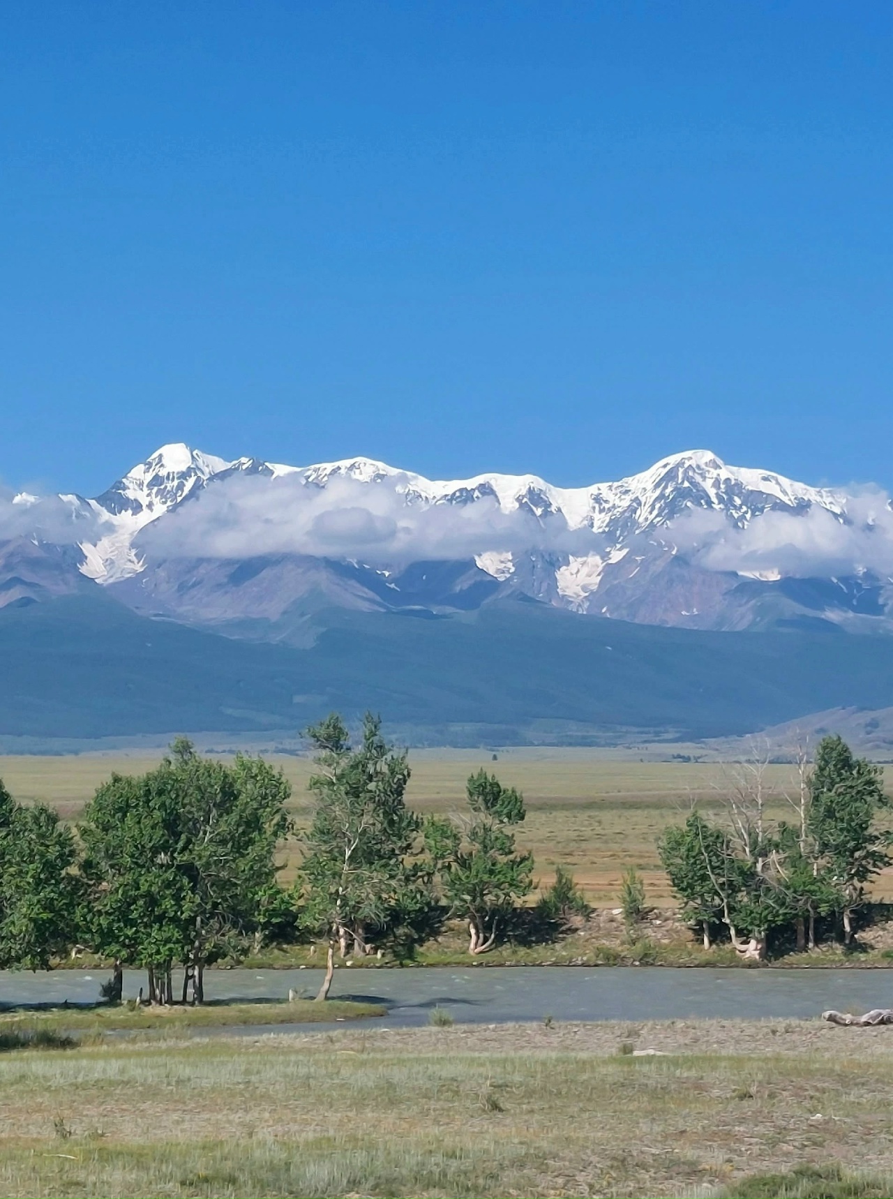 Серебро Алтая, треккинг без рюкзаков к ледникам Актру. (19/36)