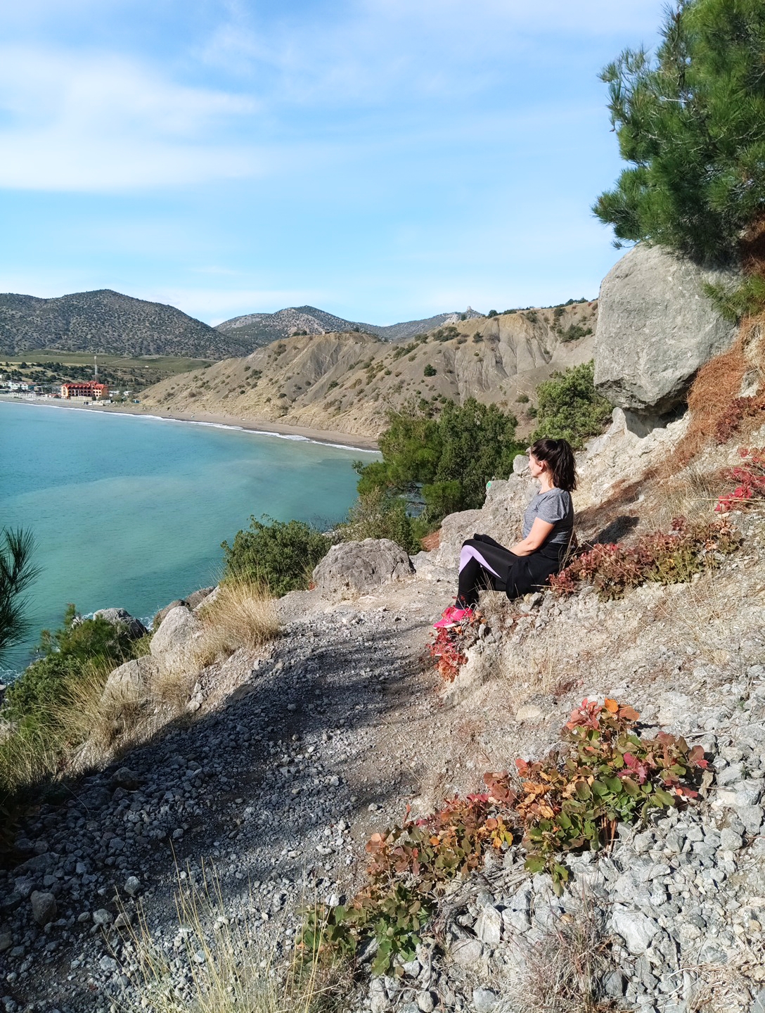 Прогулки по долинам Крыма. Восхождение на гору Сокол. Тренировки по скалолазанию. (35/128)