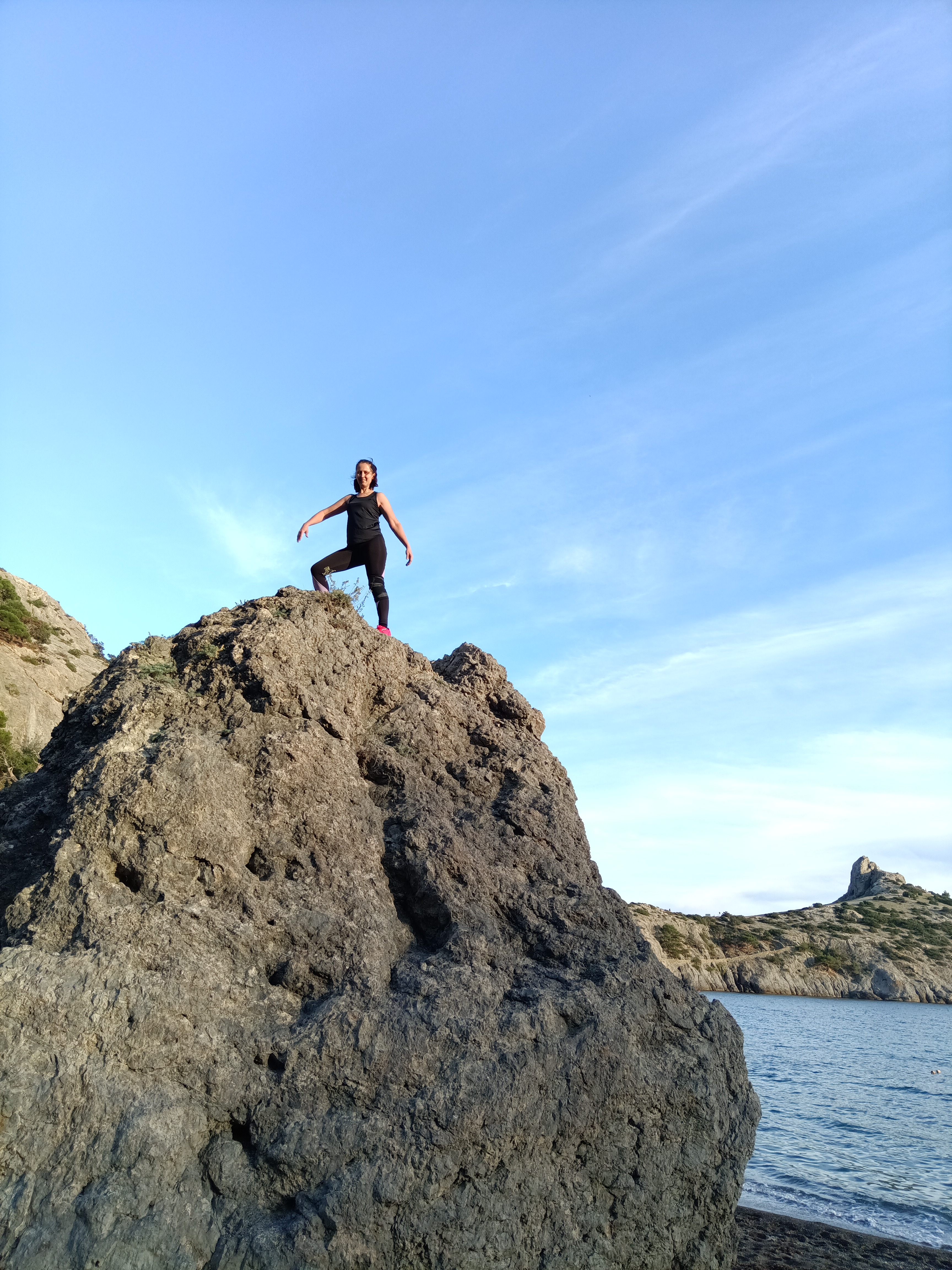 Прогулки по долинам Крыма. Восхождение на гору Сокол. Тренировки по скалолазанию. (26/128)