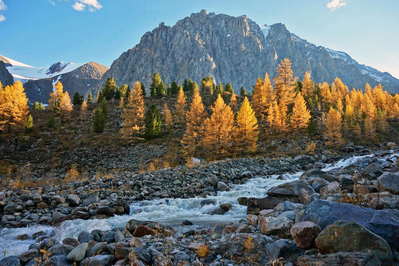 Серебро Алтая, треккинг без рюкзаков к ледникам Актру. (10/36)