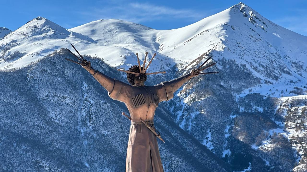5 дней в зимней Осетии. Гармония заснеженных вершин. (5/14)
