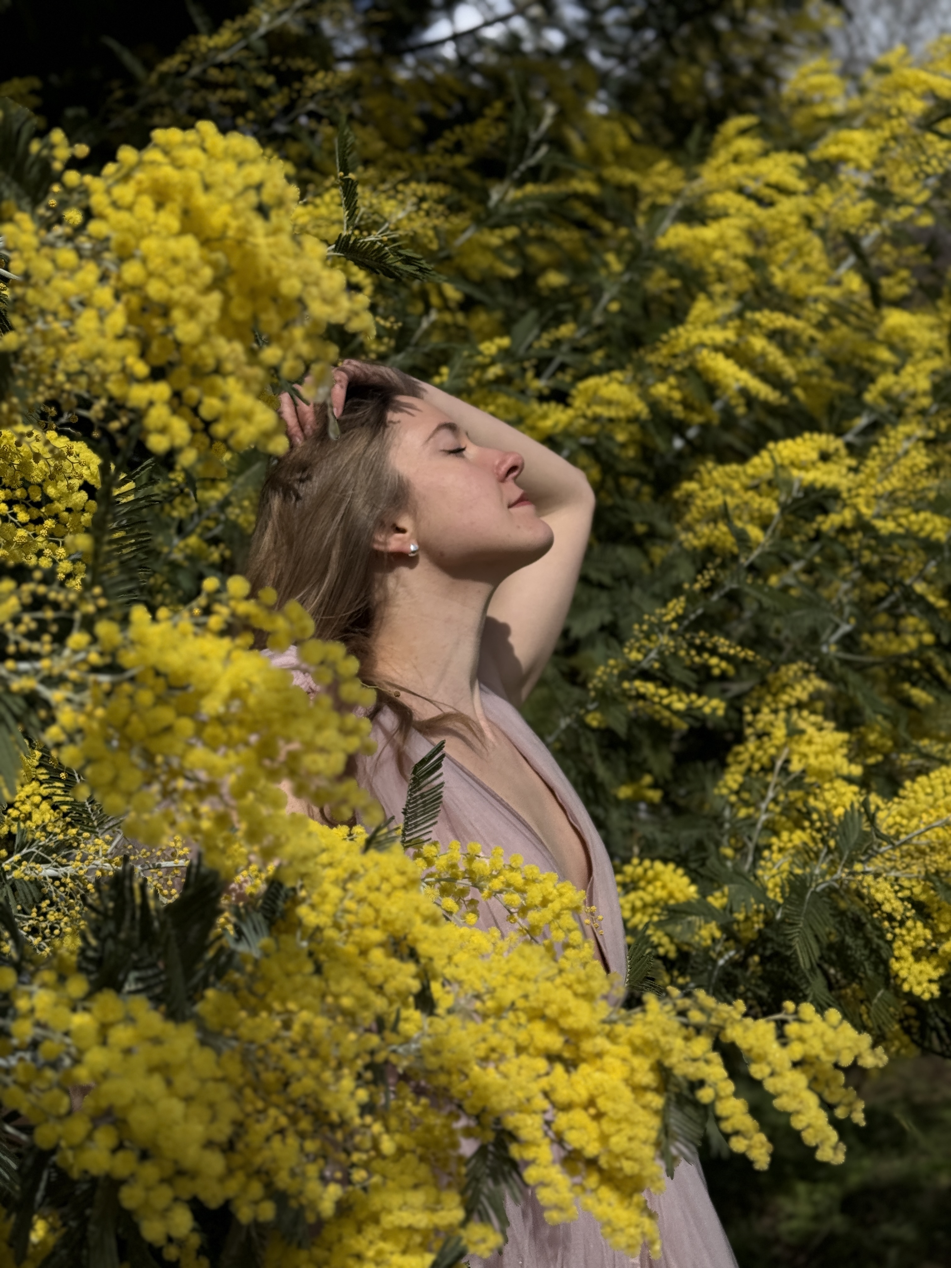 Абхазия, фото-девичник на мимозу, 4 дня