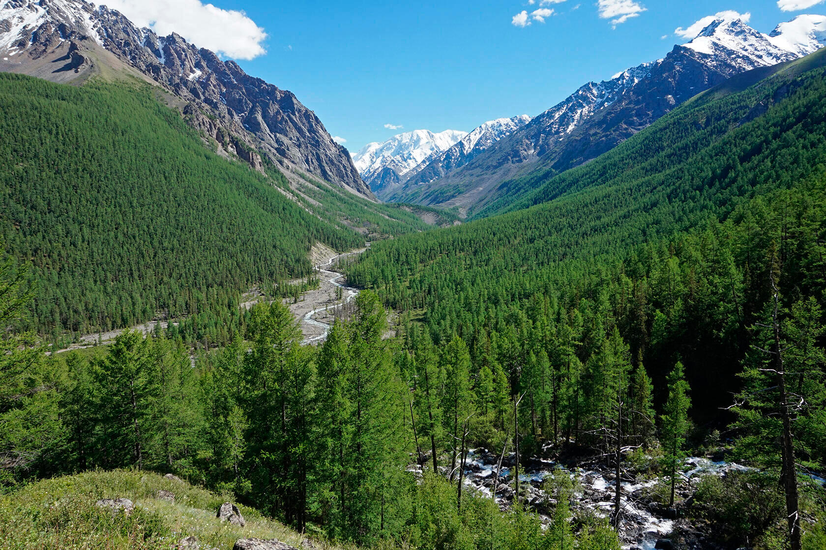 Изумруды Алтая, поход с вьючными лошадьми на Каракабакские озера (33/36)