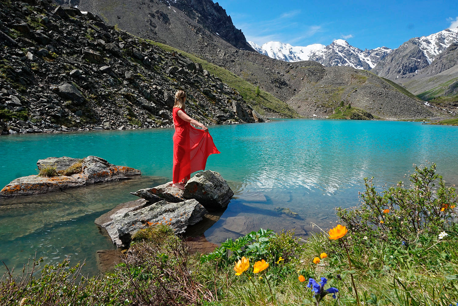 Изумруды Алтая, поход с вьючными лошадьми на Каракабакские озера