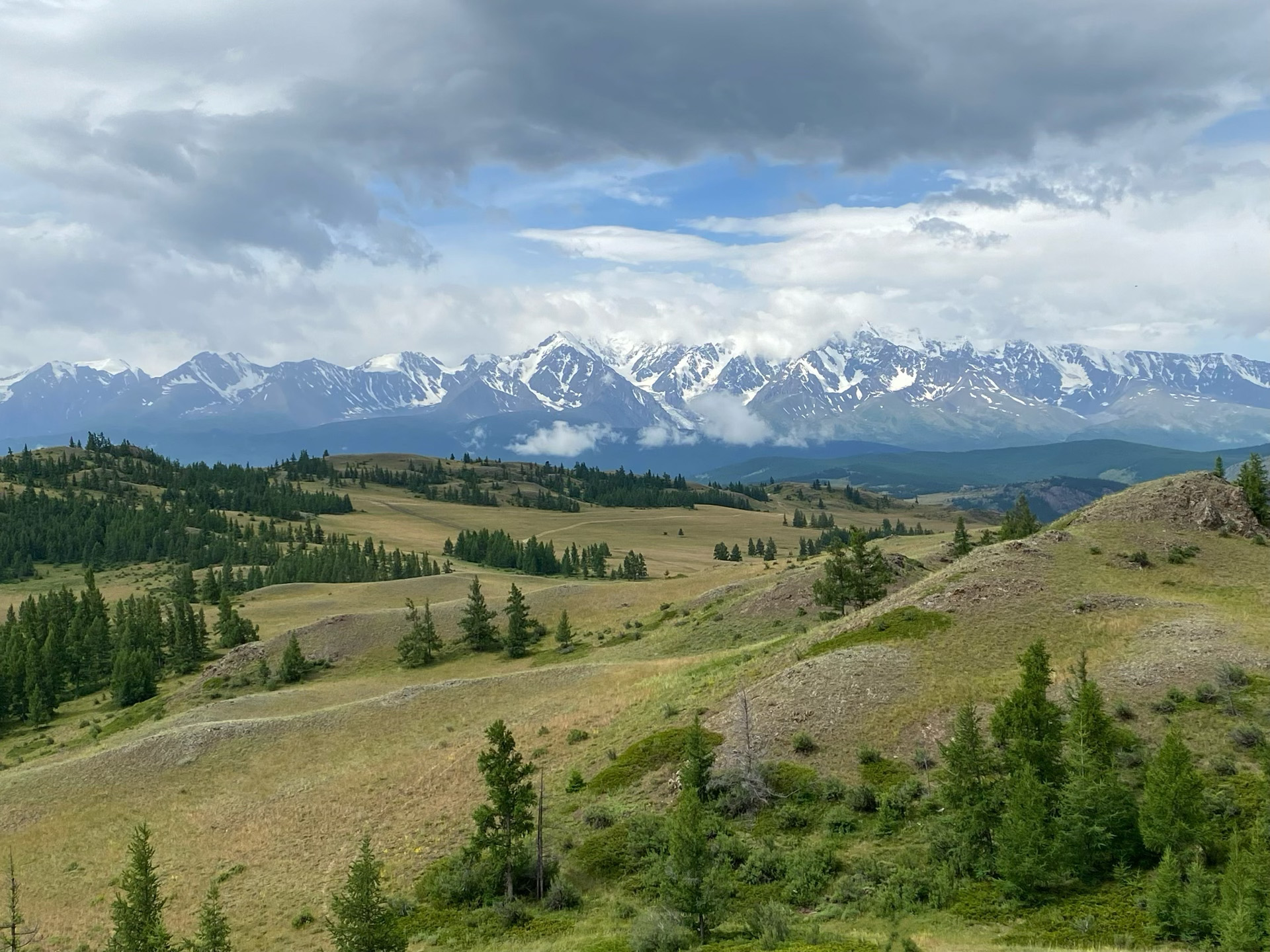 Изумруды Алтая, поход с вьючными лошадьми на Каракабакские озера (35/36)