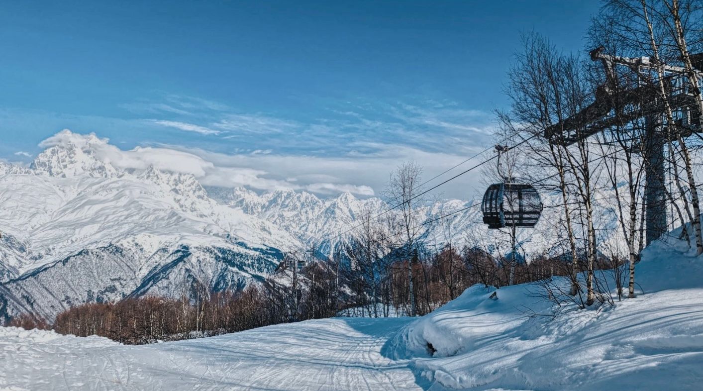 Сванетия -  снег по колено и башни до неба. Горнолыжный тур (23/40)