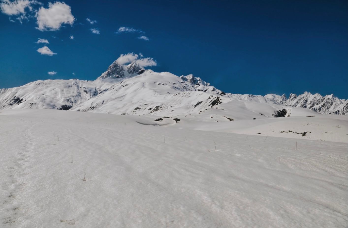 Сванетия -  снег по колено и башни до неба. Горнолыжный тур (7/40)