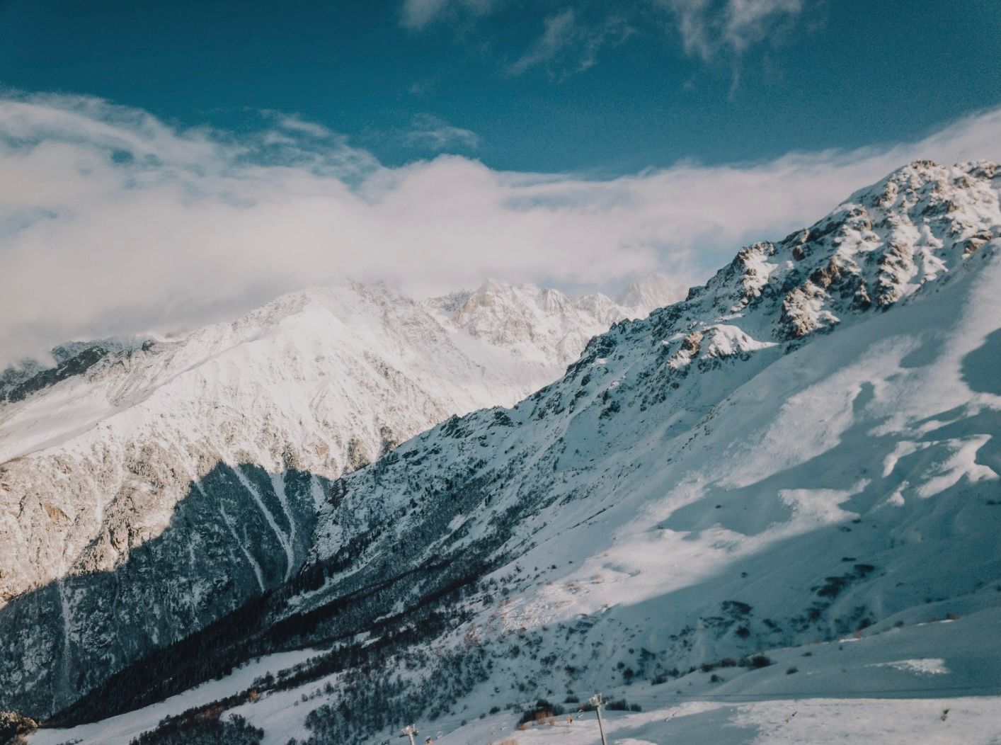 Сванетия -  снег по колено и башни до неба. Горнолыжный тур (20/40)