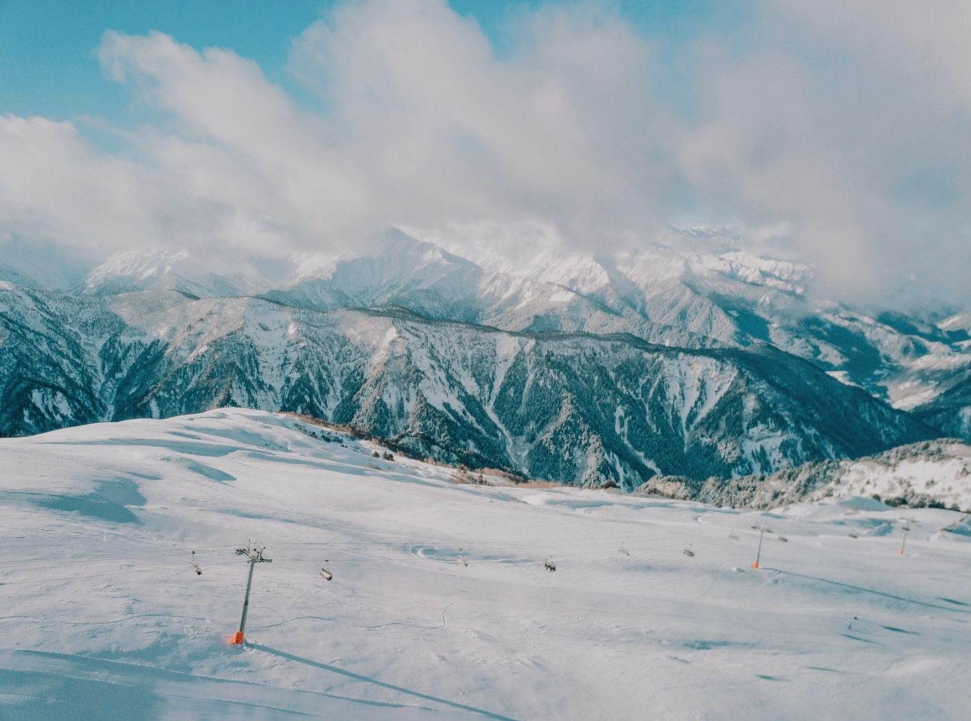 Сванетия -  снег по колено и башни до неба. Горнолыжный тур (11/40)