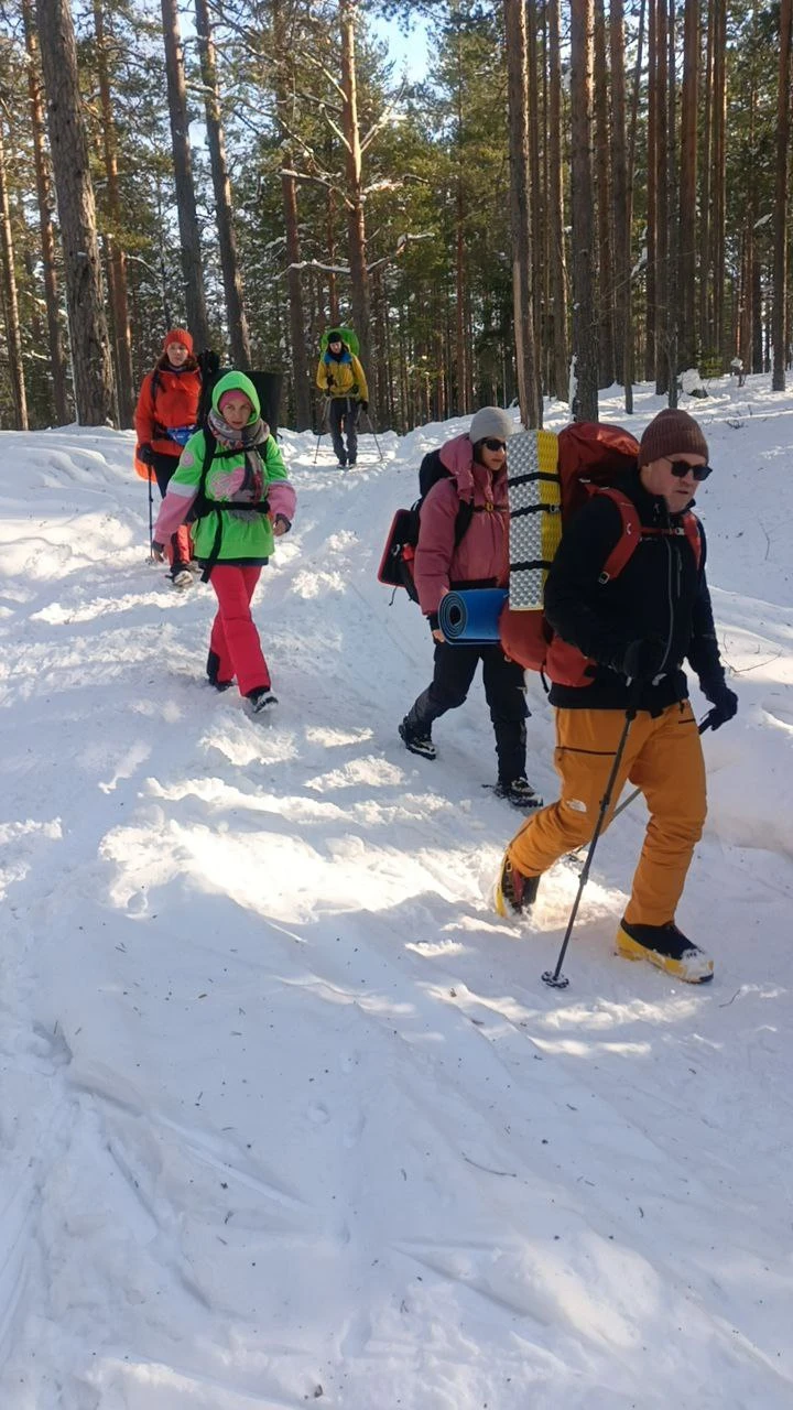 Лед и пламя. Поход с шатром в зимний лес Ленобласти (11/22)