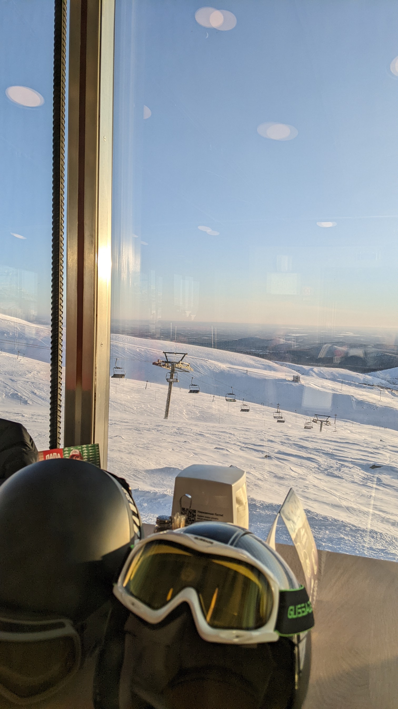 По горнолыжным трассам За Полярным кругом