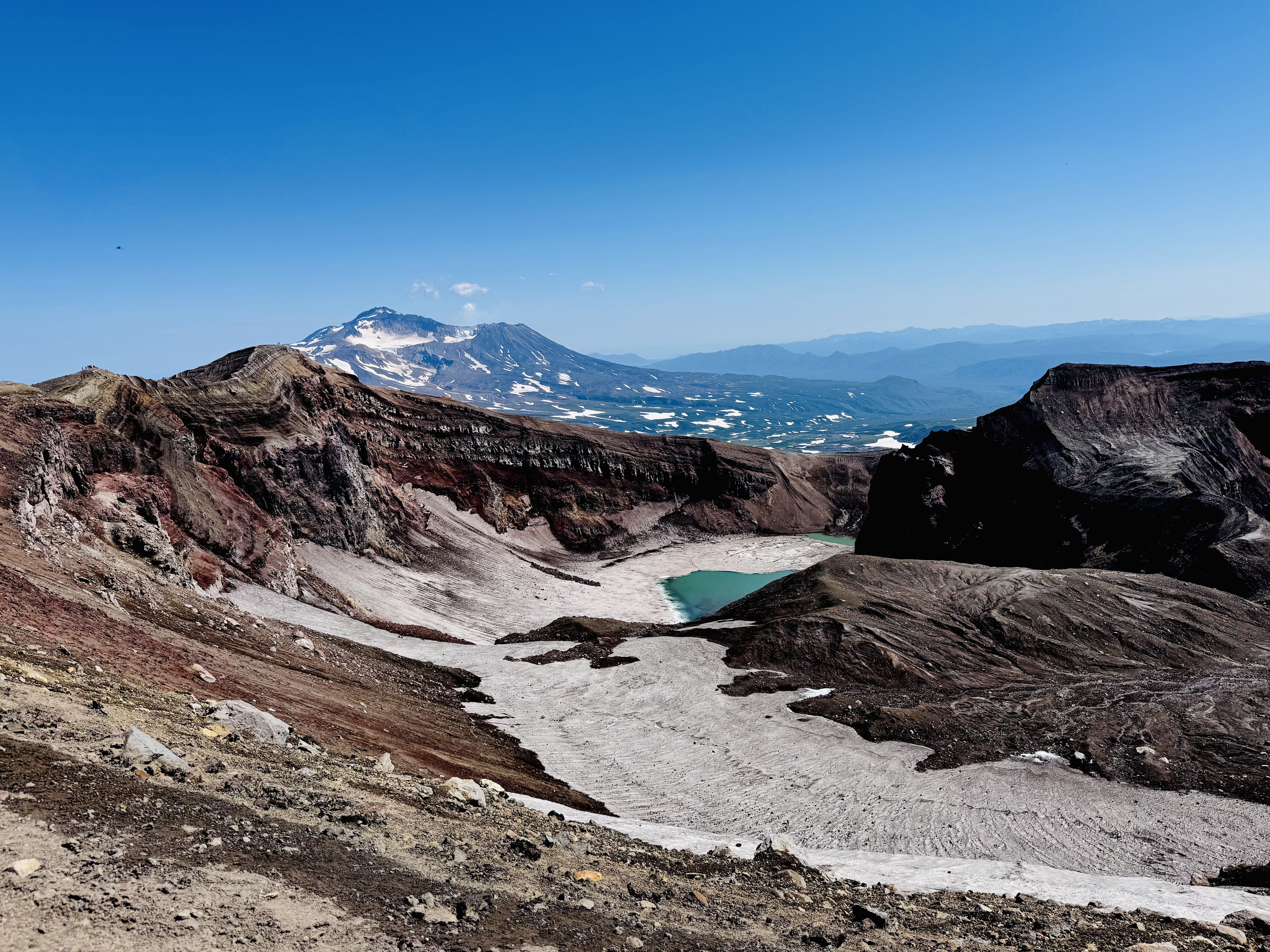 Вулкан Горелый + Малая долина гейзеров