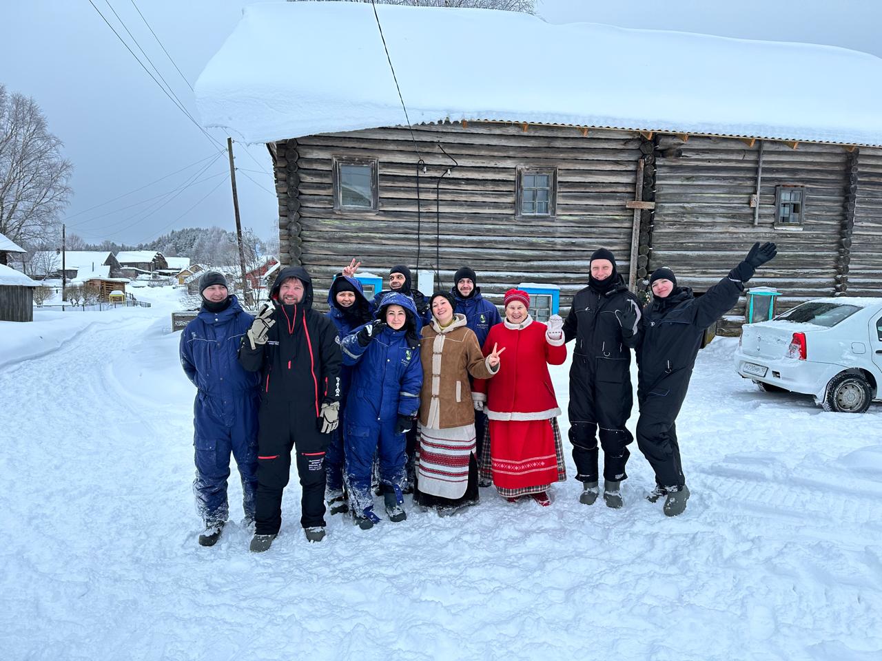 Снегоходное приключение в Карелии (4/21)
