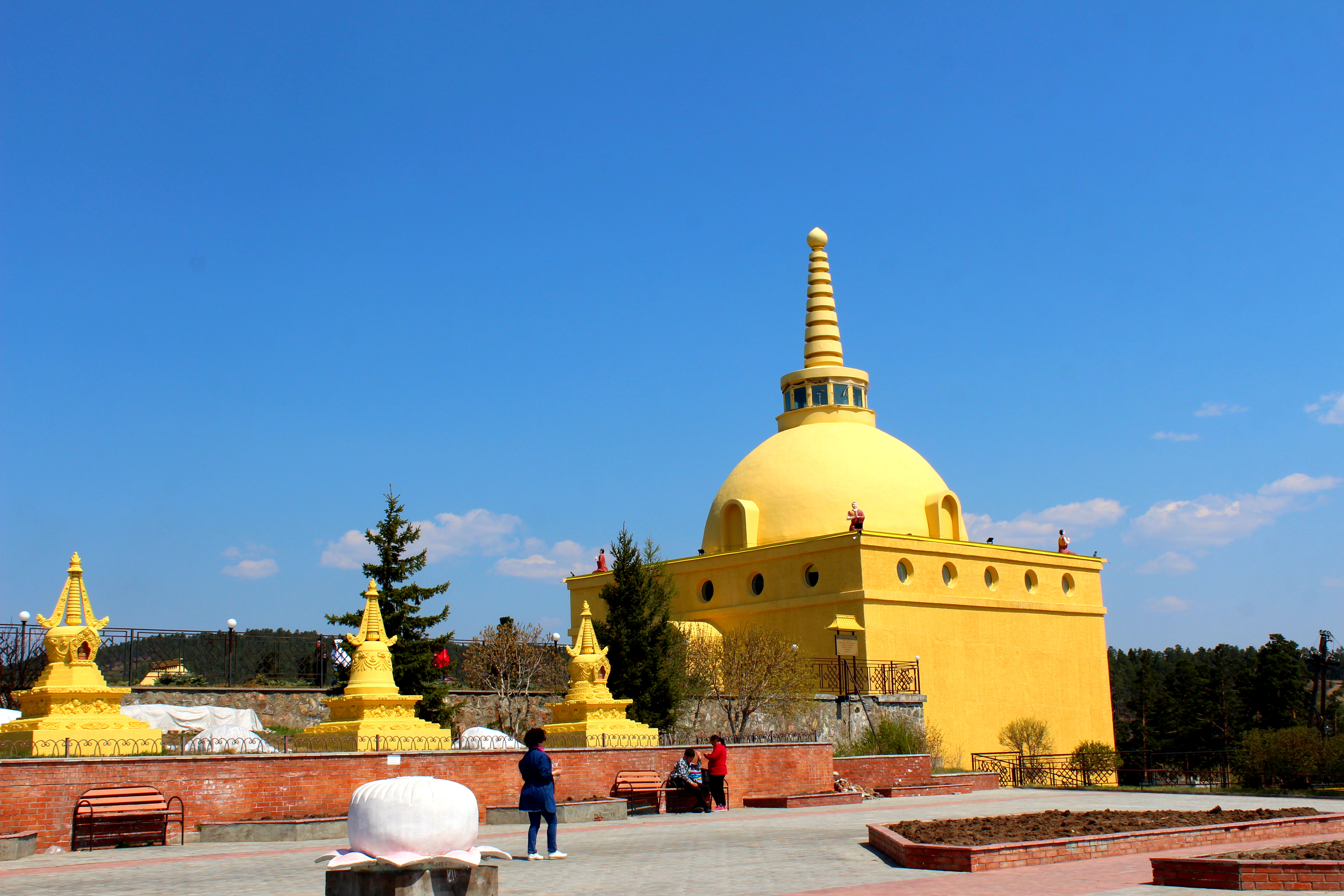 Улан-Удэ с высоты птичьего полета: панорамные виды и дацан Ринпоче Багша (13/17)