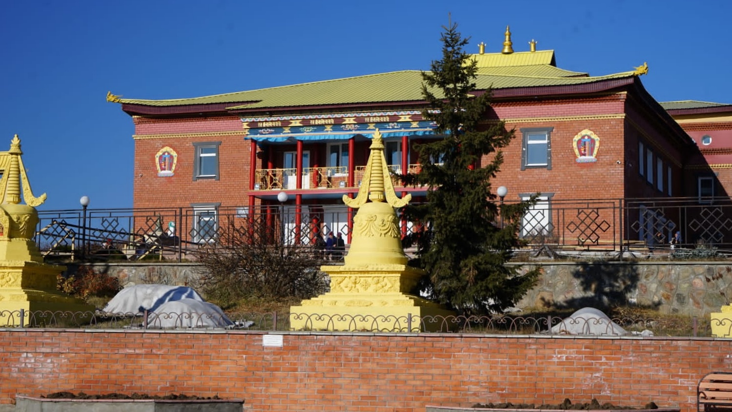 Улан-Удэ с высоты птичьего полета: панорамные виды и дацан Ринпоче Багша (10/17)