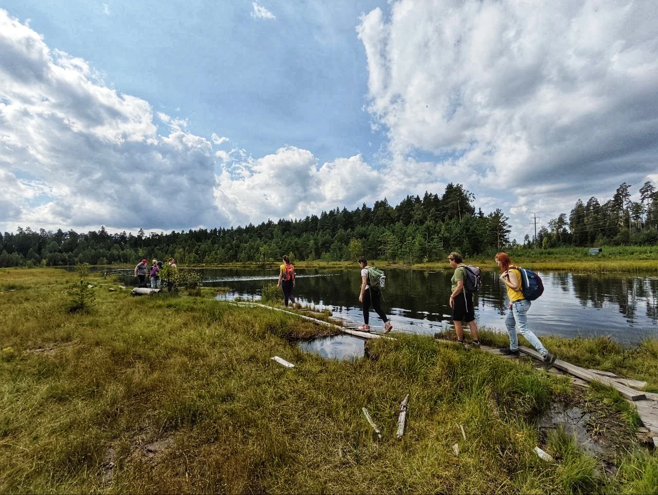 Звенигородский заказник и карьер Сима. Однодневный поход в Подмосковье (21/26)